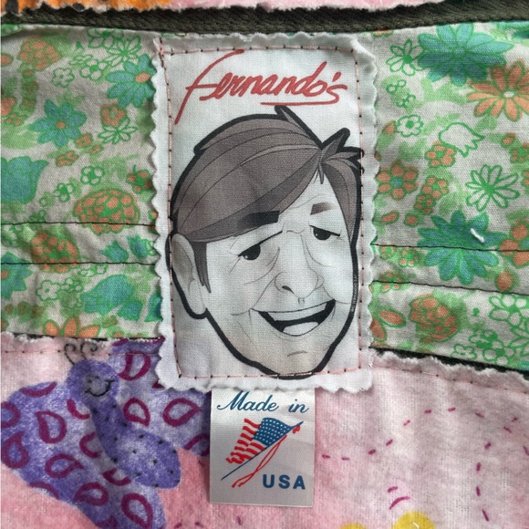 LA boutique hand customized olive jacket - Picture 3 of 3